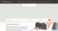 Desktop Screenshot of iwebdirectory.ca
